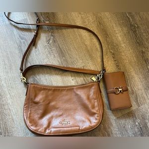 Coach purse and wallet